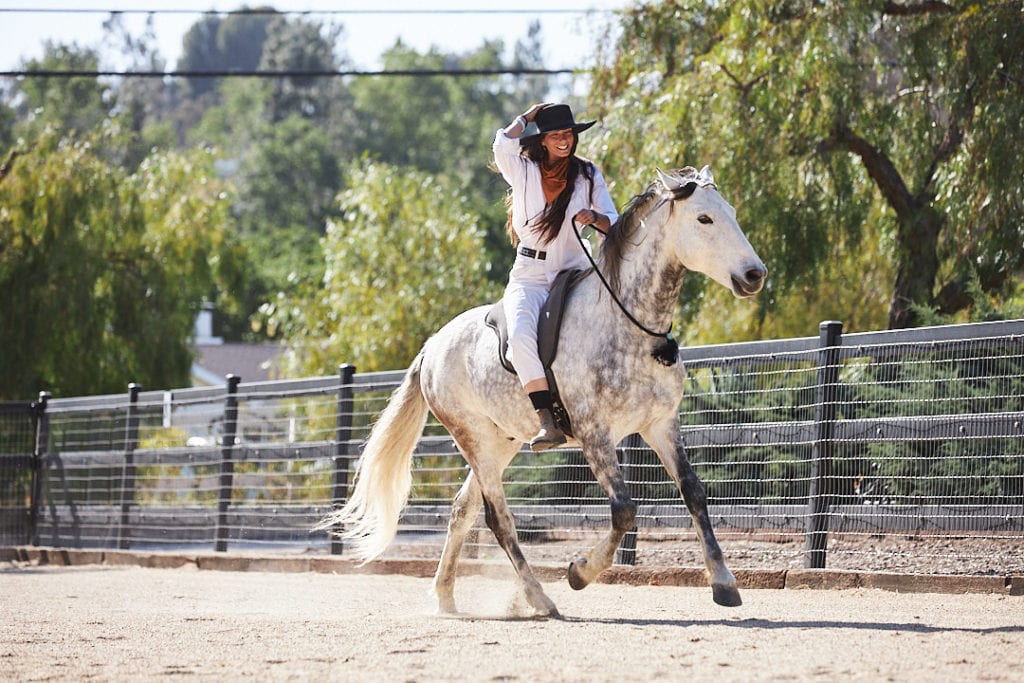 Alex Saidac riding Ghost